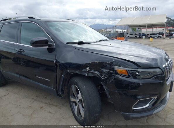 1C4PJMDX5MD184375 2021 JEEP CHEROKEE Black Front view