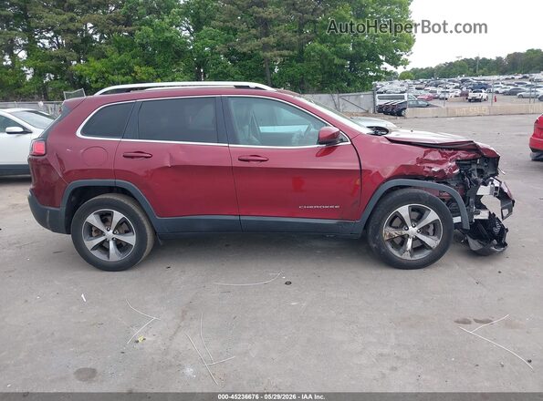 1C4PJMDX6LD520968 2020 JEEP CHEROKEE Burgundy 