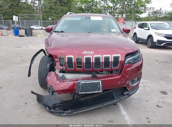 1C4PJMDX6LD520968 2020 JEEP CHEROKEE Burgundy 