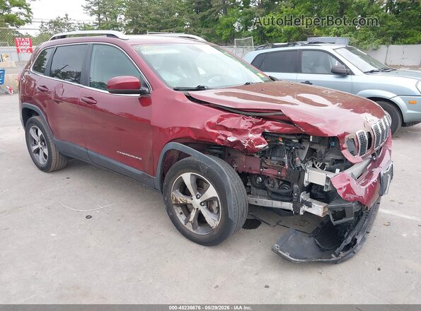 1C4PJMDX6LD520968 2020 JEEP CHEROKEE Burgundy 