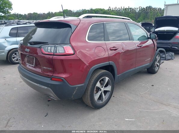 1C4PJMDX6LD520968 2020 JEEP CHEROKEE Burgundy 