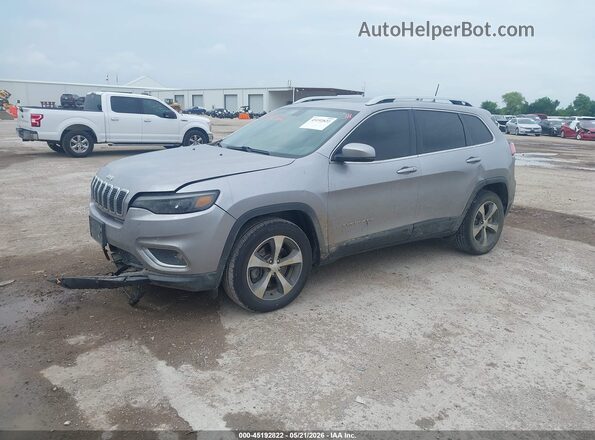 1C4PJMDX7KD138771 2019 JEEP CHEROKEE Gray წინა მარცხენა ხედი სამი მეოთხედიდან