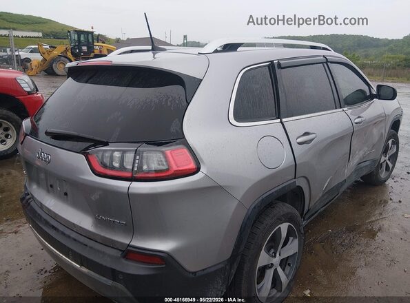 1C4PJMDX7KD397146 2019 JEEP CHEROKEE Silver Trasero derecho