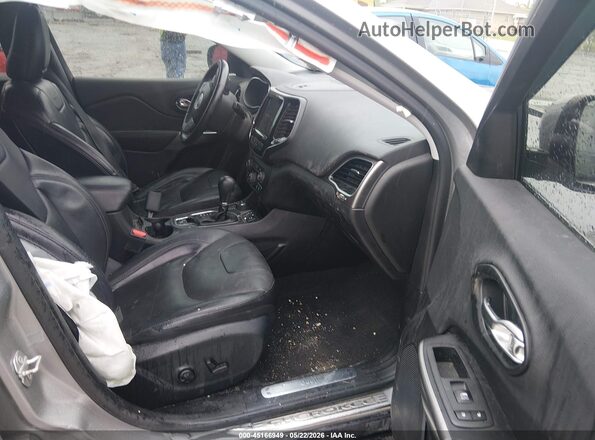 1C4PJMDX7KD397146 2019 JEEP CHEROKEE Silver Vista interior delantera