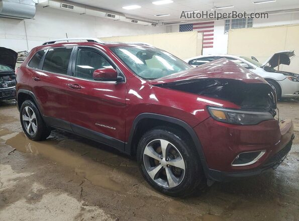 1C4PJMDX7LD604393 2020 JEEP CHEROKEE Burgundy 