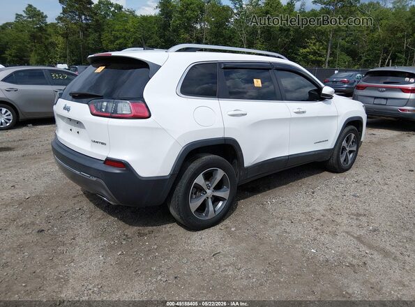 1C4PJMDX8KD303758 2019 JEEP CHEROKEE White Rear right