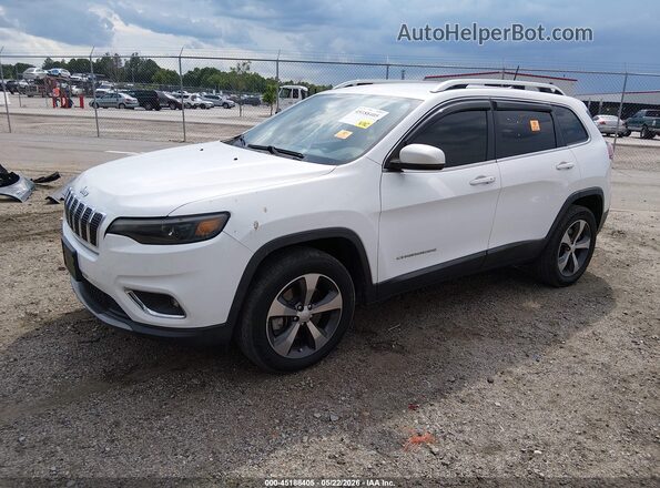 1C4PJMDX8KD303758 2019 JEEP CHEROKEE White Front left