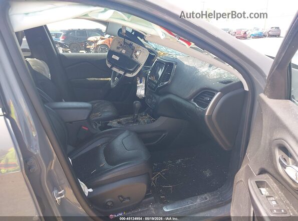 1C4PJMDX8LD520700 2020 JEEP CHEROKEE Gray Front interior view
