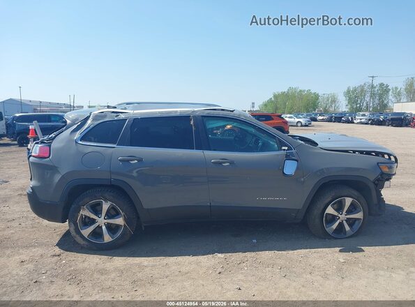 1C4PJMDX8LD520700 2020 JEEP CHEROKEE Gray Rear interior view