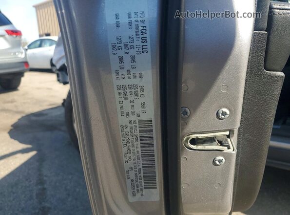 1C4PJMDX8LD544592 2020 JEEP CHEROKEE Silver VIN sticker view