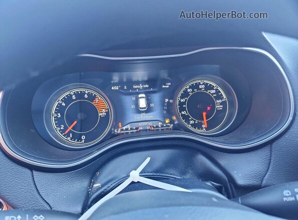 1C4PJMDX8MD231267 2021 JEEP CHEROKEE Blue Вид щитка приладів