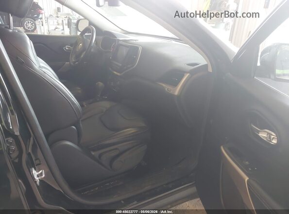 1C4PJMDX9JD517737 2018 JEEP CHEROKEE Black წინა სალონის ხედი