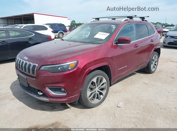 1C4PJMJN3KD309826 2019 JEEP CHEROKEE Красный Передняя левая четверть