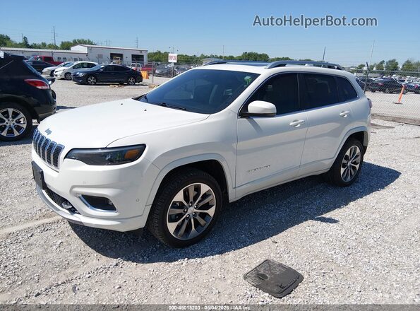 1C4PJMJX1KD374708 2019 JEEP CHEROKEE White Առջևի ձախ երեք քառորդ տեսարան