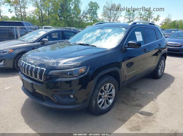 1C4PJMLB0KD138312 2019 JEEP CHEROKEE Black Առջևի ձախ երեք քառորդ տեսարան