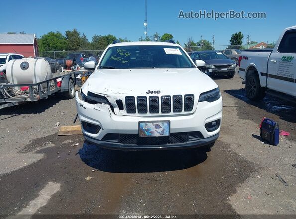 1C4PJMLB0MD105619 2021 JEEP CHEROKEE White Vista del cuadro de instrumentos