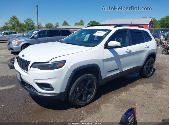 1C4PJMLB0MD105619 2021 JEEP CHEROKEE White Vista tres cuartos delantera izquierda