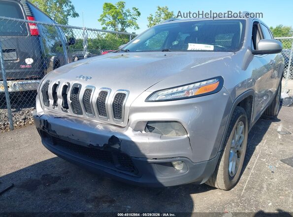 1C4PJMLB3JD578765 2018 JEEP CHEROKEE Gray Vista frontal
