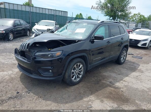 1C4PJMLB3KD478585 2019 JEEP CHEROKEE Черный Передняя левая четверть