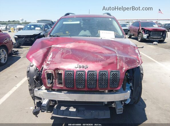 1C4PJMLB3MD240206 2021 JEEP CHEROKEE Red უკანა სალონის ხედი