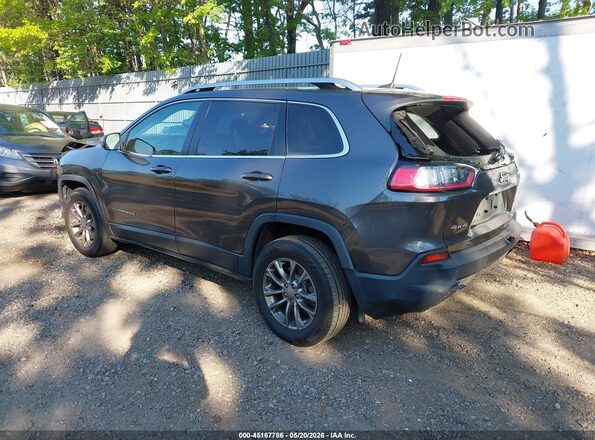 1C4PJMLB4KD182443 2019 JEEP CHEROKEE Gray Trasero izquierdo