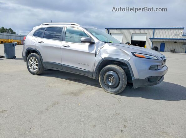 1C4PJMLB8JD586649 2018 JEEP CHEROKEE Silver 
