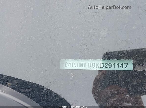 1C4PJMLB8KD291147 2019 JEEP CHEROKEE Gray ძრავის განყოფილების ხედი