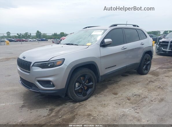 1C4PJMLB8KD291147 2019 JEEP CHEROKEE Gray წინა მარცხენა ხედი სამი მეოთხედიდან