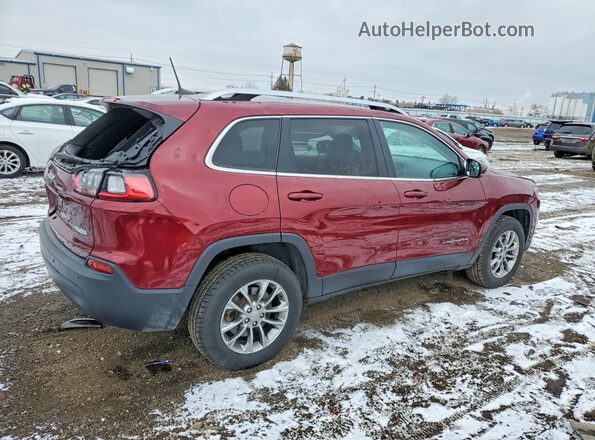 1C4PJMLB8KD323496 2019 JEEP CHEROKEE Maroon Հետևի աջ