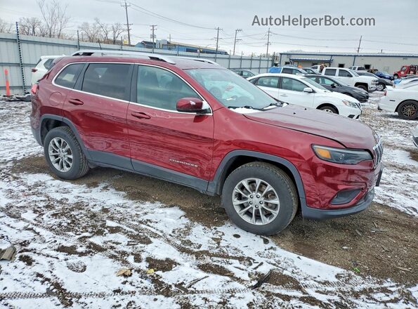 1C4PJMLB8KD323496 2019 JEEP CHEROKEE Maroon Առջևի աջ