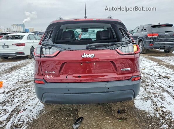 1C4PJMLB8KD323496 2019 JEEP CHEROKEE Maroon Հետևի տեսք