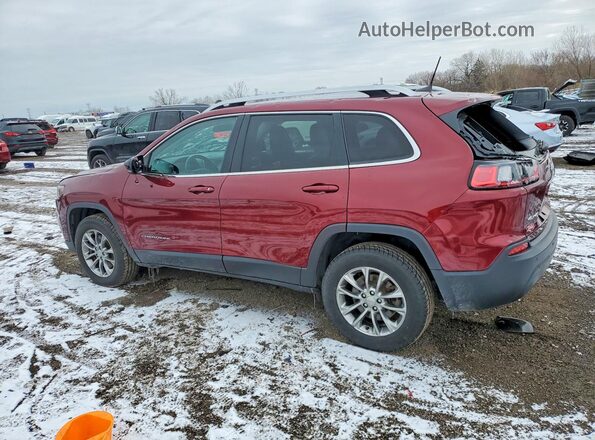 1C4PJMLB8KD323496 2019 JEEP CHEROKEE Maroon Հետևի ձախ