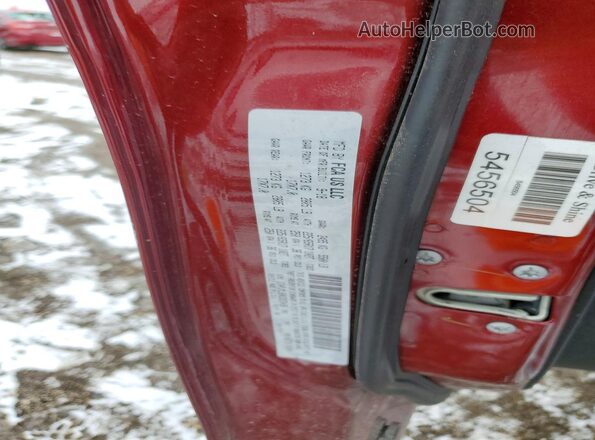 1C4PJMLB8KD323496 2019 JEEP CHEROKEE Maroon VIN կոդի պիտակի տեսք