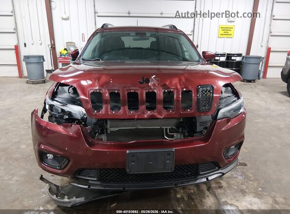 1C4PJMLB8KD378112 2019 JEEP CHEROKEE Красный Вид панели приборов