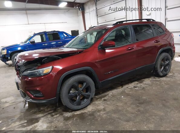 1C4PJMLB8KD378112 2019 JEEP CHEROKEE Красный Передняя левая четверть