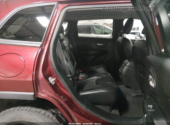 1C4PJMLB8KD378112 2019 JEEP CHEROKEE Красный Вид наклейки с VIN-кодом