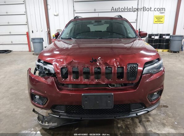 1C4PJMLB8KD378112 2019 JEEP CHEROKEE Красный Вид спереди
