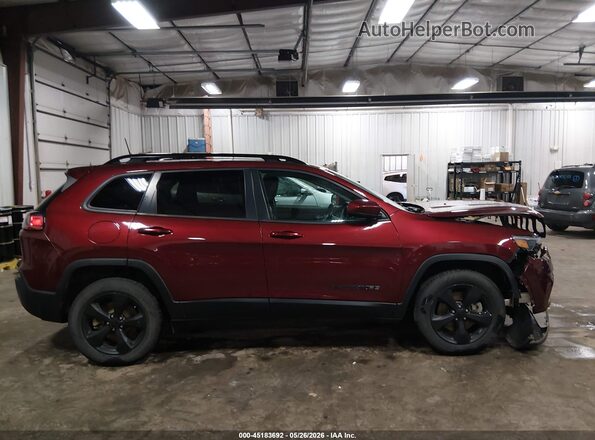 1C4PJMLB8KD378112 2019 JEEP CHEROKEE Красный Вид щитка приборов