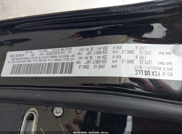 1C4PJMLB9JD535791 2018 JEEP CHEROKEE Black Շարժիչի բաժամունքի տեսք