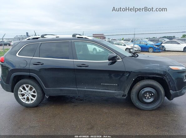1C4PJMLB9JD535791 2018 JEEP CHEROKEE Black Սալոնի հետևի տեսք