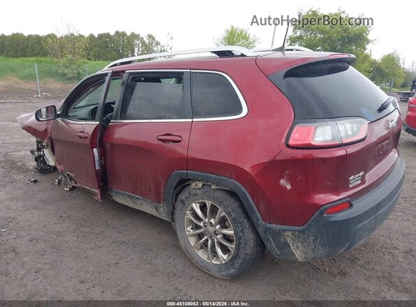 1C4PJMLB9KD108208 2019 JEEP CHEROKEE Red Rear left