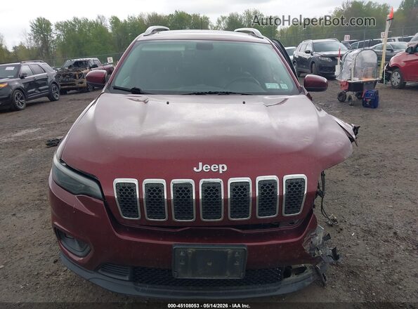 1C4PJMLB9KD108208 2019 JEEP CHEROKEE Red Rear interior view