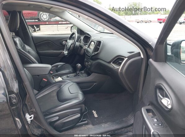 1C4PJMLB9KD181935 2019 JEEP CHEROKEE Black Widok wnętrza z przodu