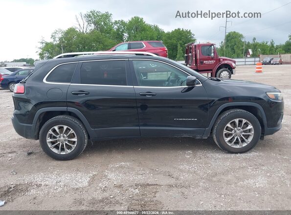 1C4PJMLB9KD181935 2019 JEEP CHEROKEE Black Widok wnętrza z tyłu