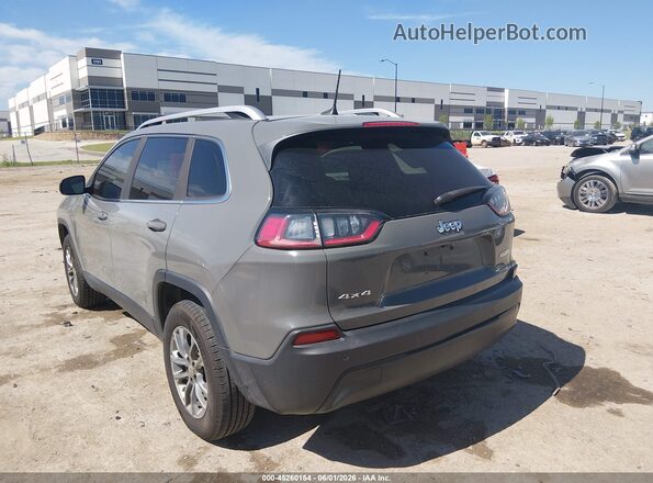 1C4PJMLBXKD365264 2019 JEEP CHEROKEE Серый Задняя левая четверть