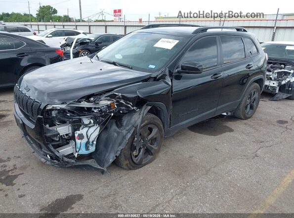 1C4PJMLBXMD242275 2021 JEEP CHEROKEE Black Przód lewy