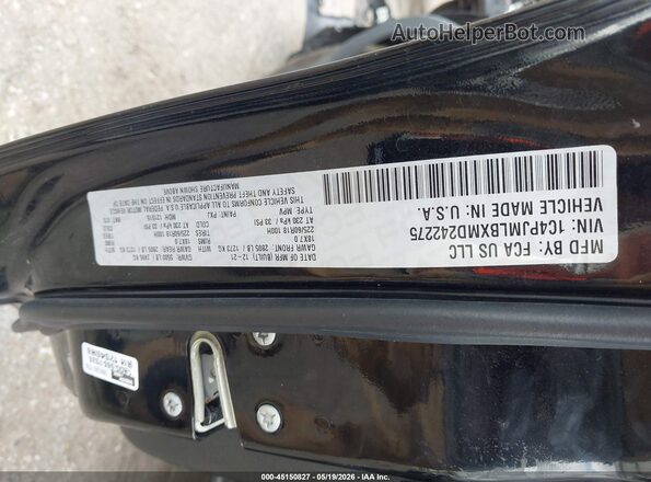 1C4PJMLBXMD242275 2021 JEEP CHEROKEE Black Widok komory silnika