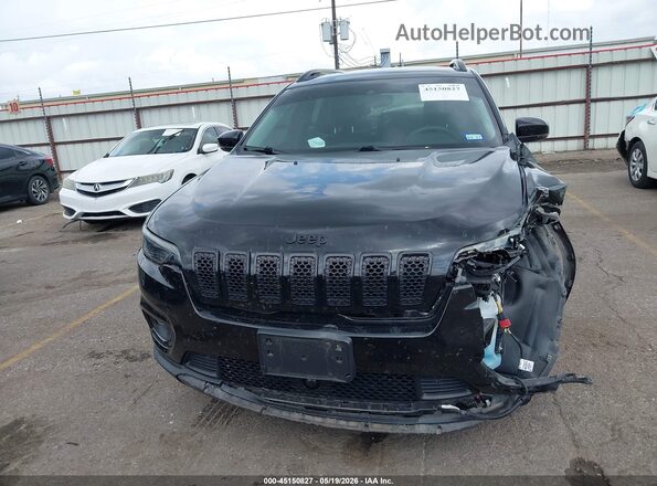 1C4PJMLBXMD242275 2021 JEEP CHEROKEE Black Widok wnętrza z tyłu