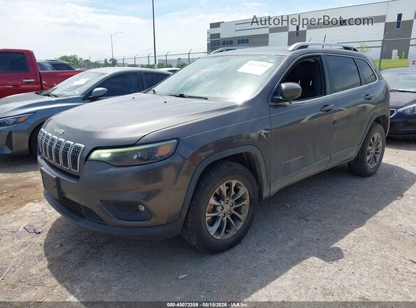 1C4PJMLN4KD287428 2019 JEEP CHEROKEE Gray Առջևի ձախ երեք քառորդ տեսարան