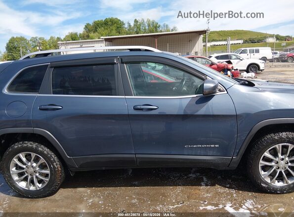 1C4PJMLN4LD555265 2020 JEEP CHEROKEE Light Blue Панорамний вид салону 360°